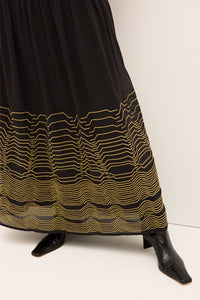 Winfrey Dress in Abyss