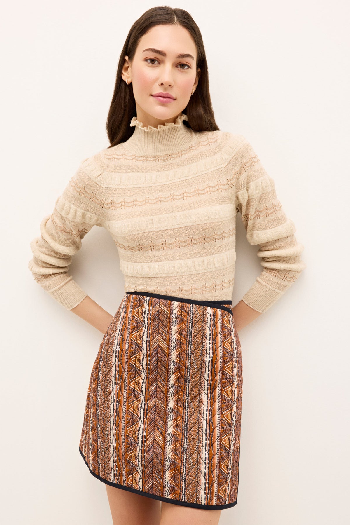 Addison Top in Buff