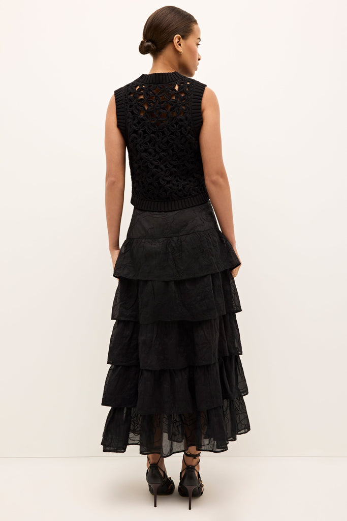 Thea Shell Top in Black