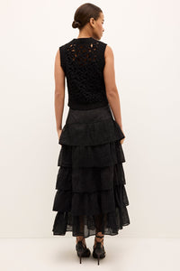 Thea Shell Top in Black
