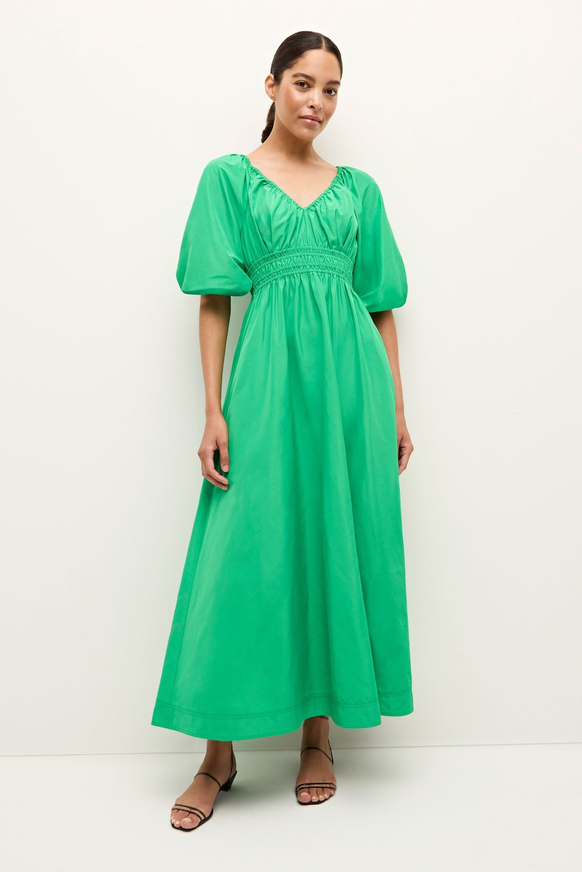 Ava Dress in Green