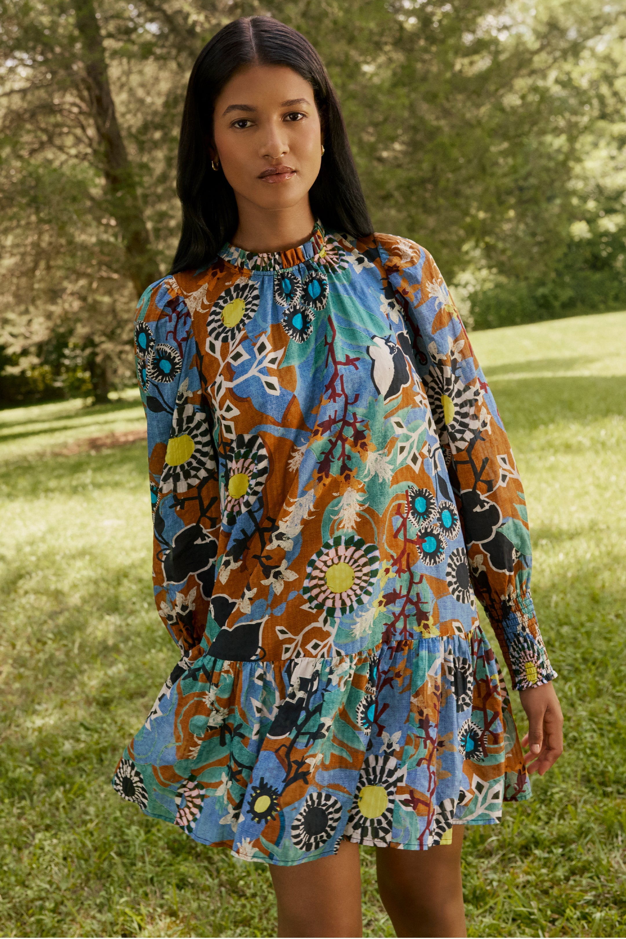 Irena Dress in Oasis
