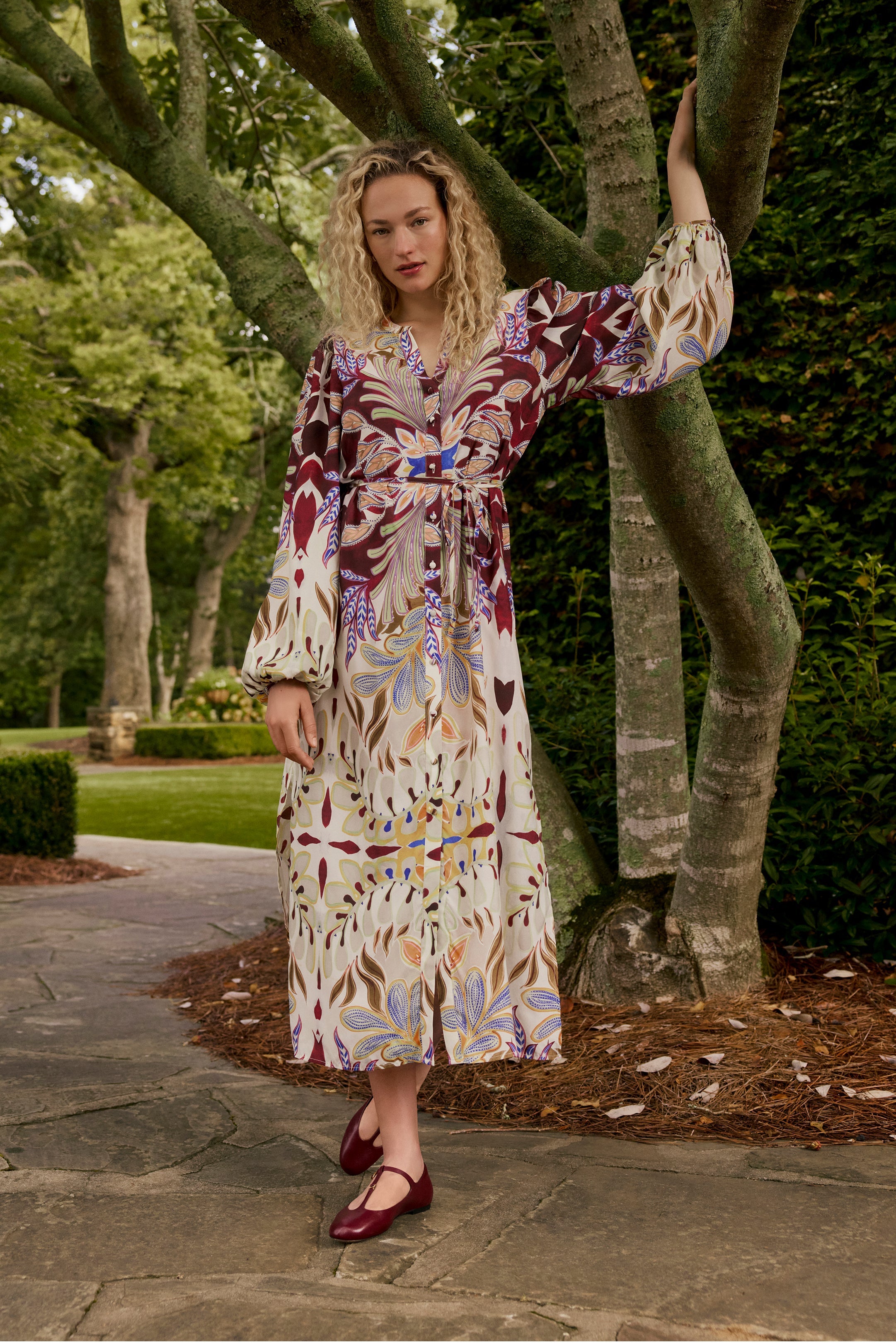 Gregory Dress in Tranquility