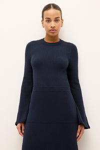 Carrey Top in Navy