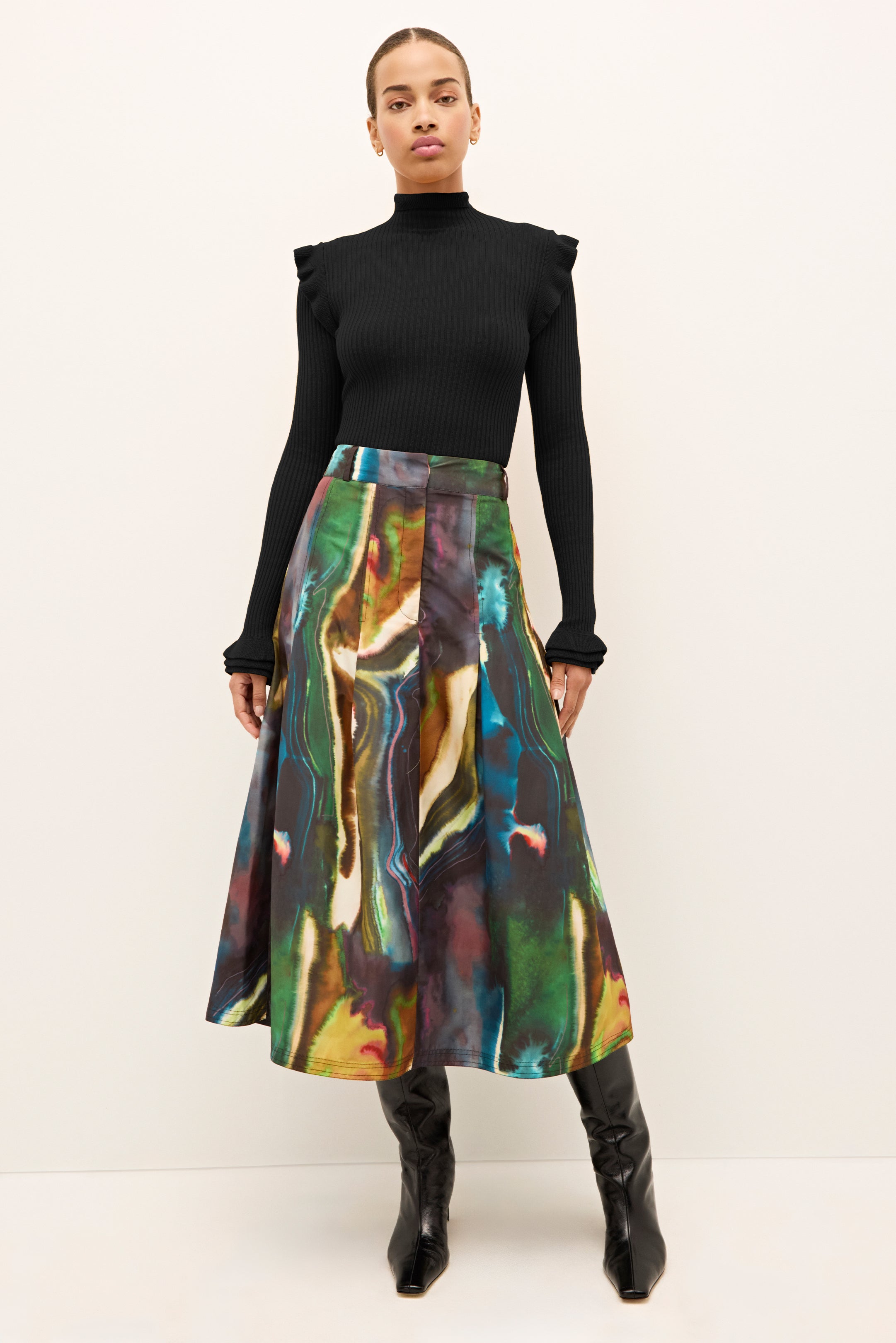 Faith Skirt in Delta