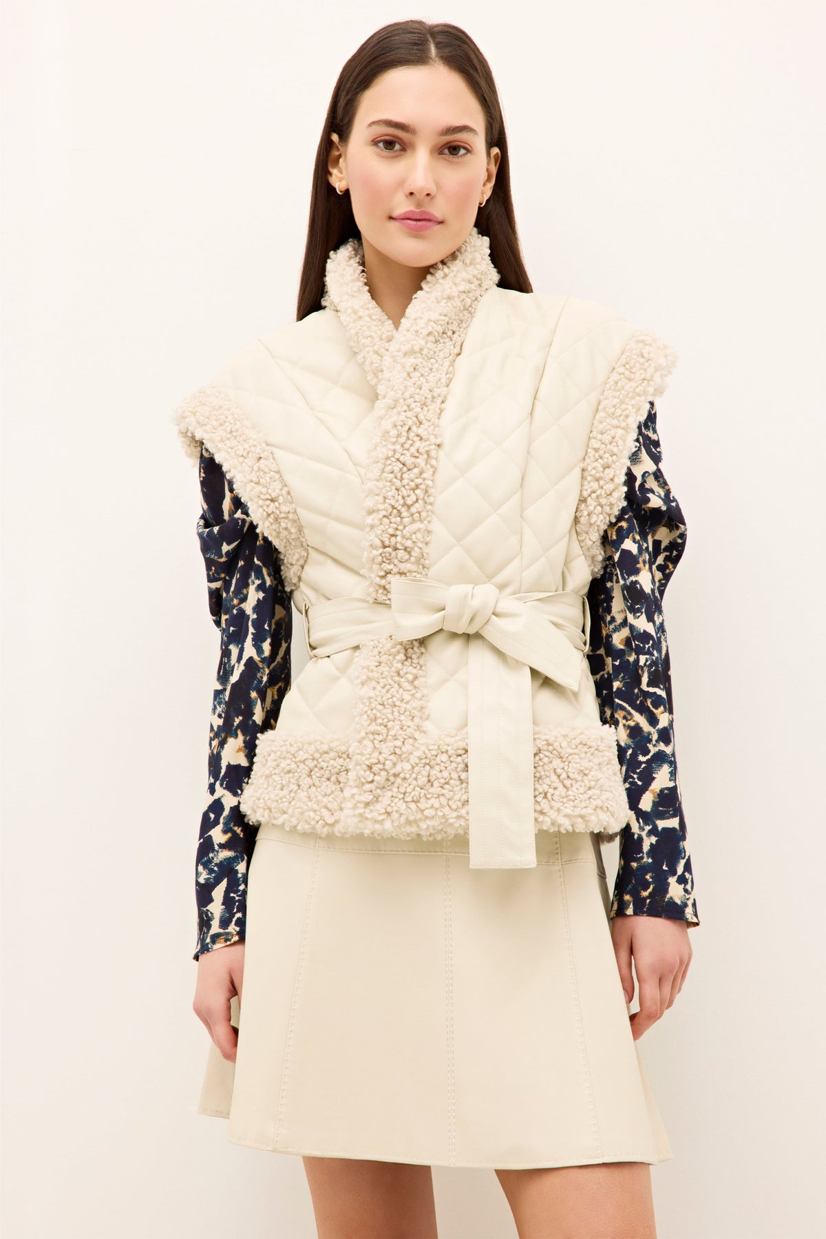 Beatrice Vest in Polar