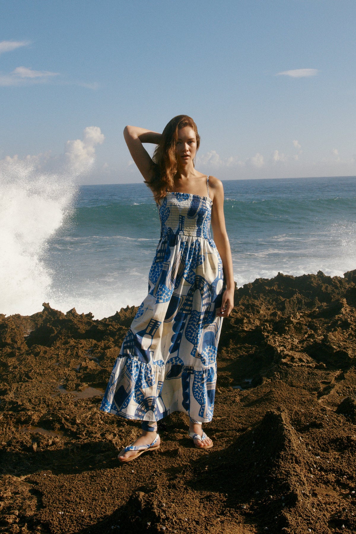 Neeley Dress in Acropolis