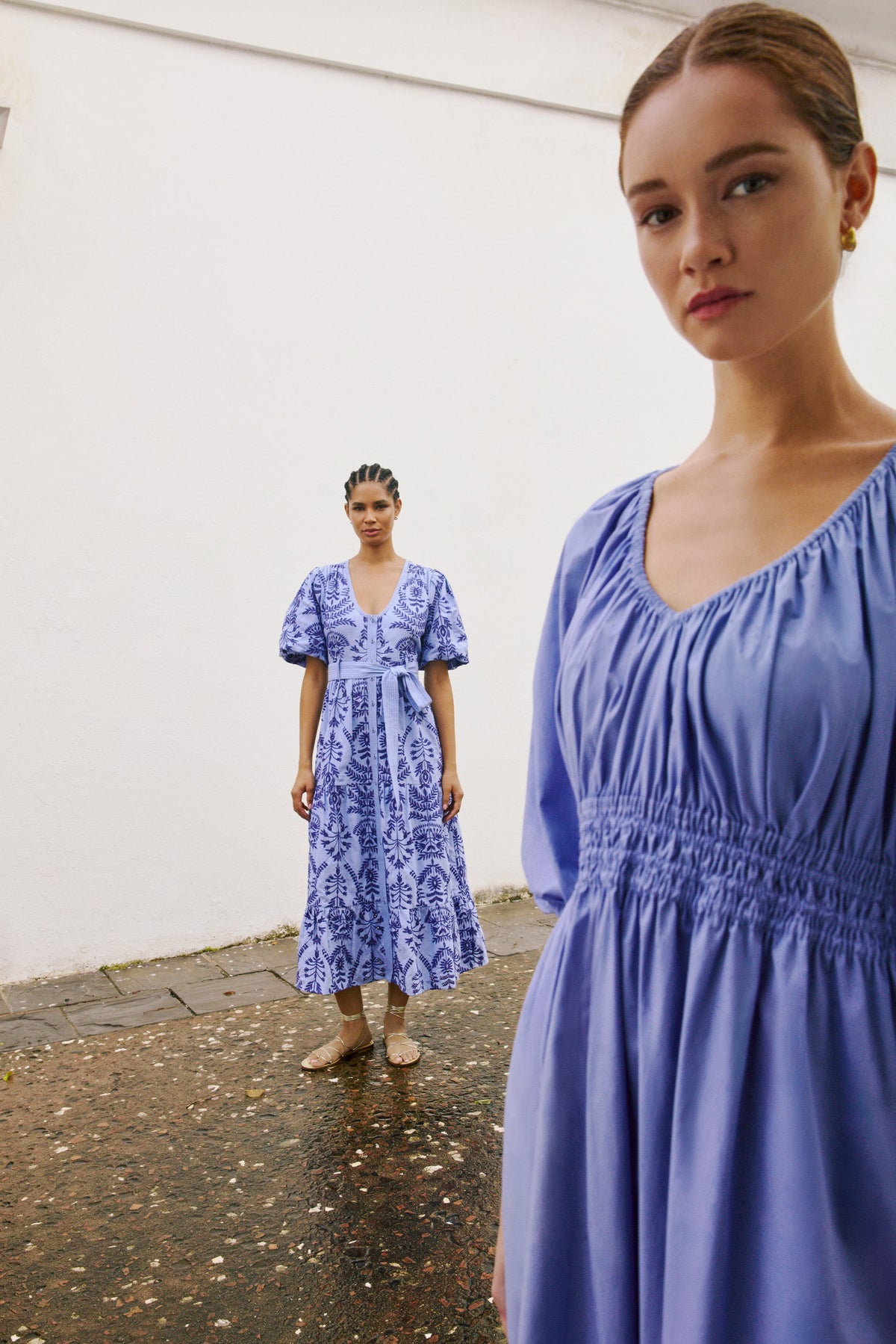 Natty Dress in Serenity