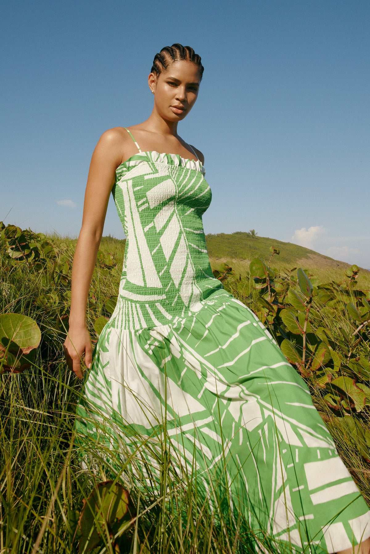 Breanna Dress in Verdant