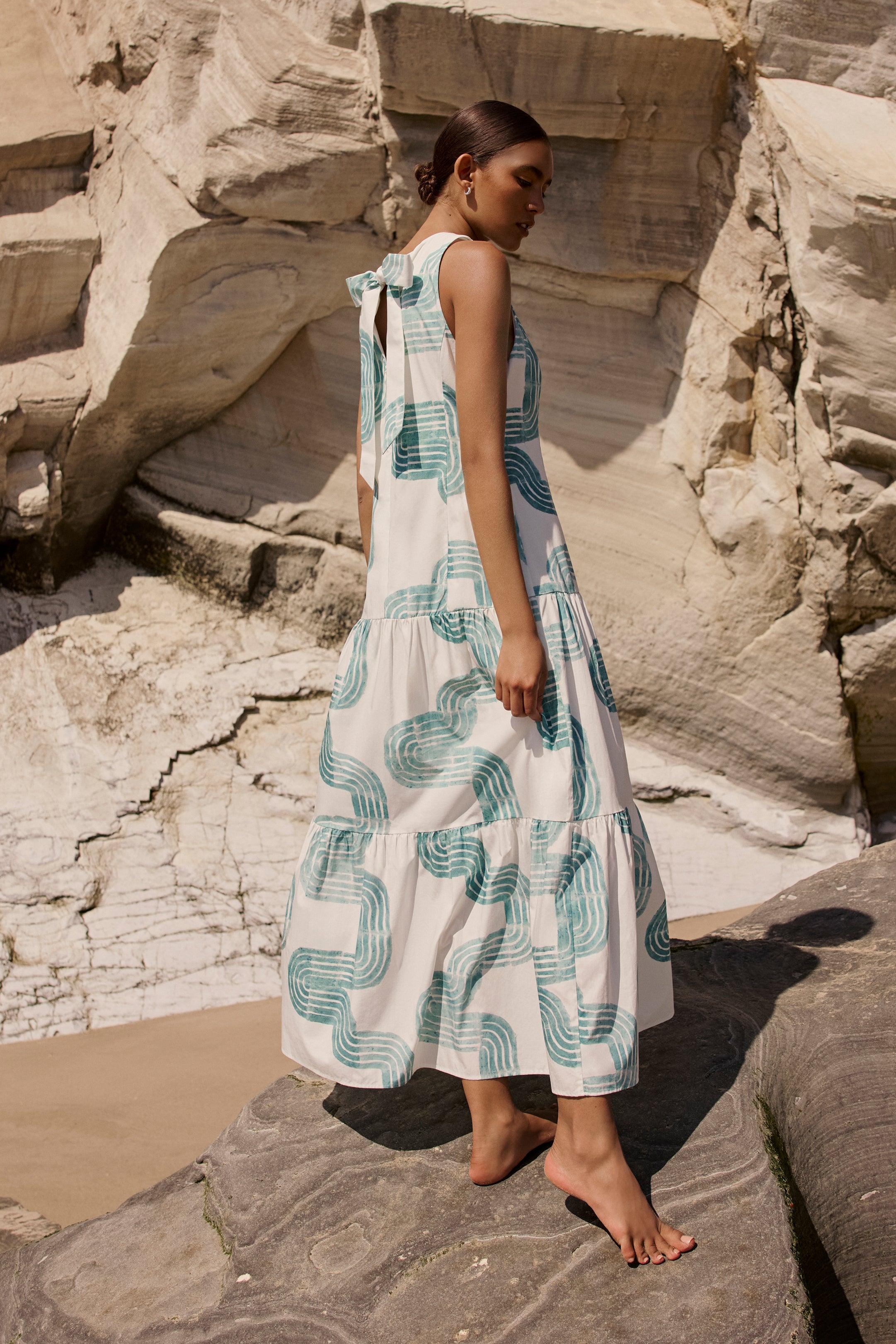 Zelda Dress in Nile