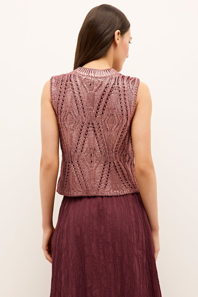 Mcguire Top in Rhodonite