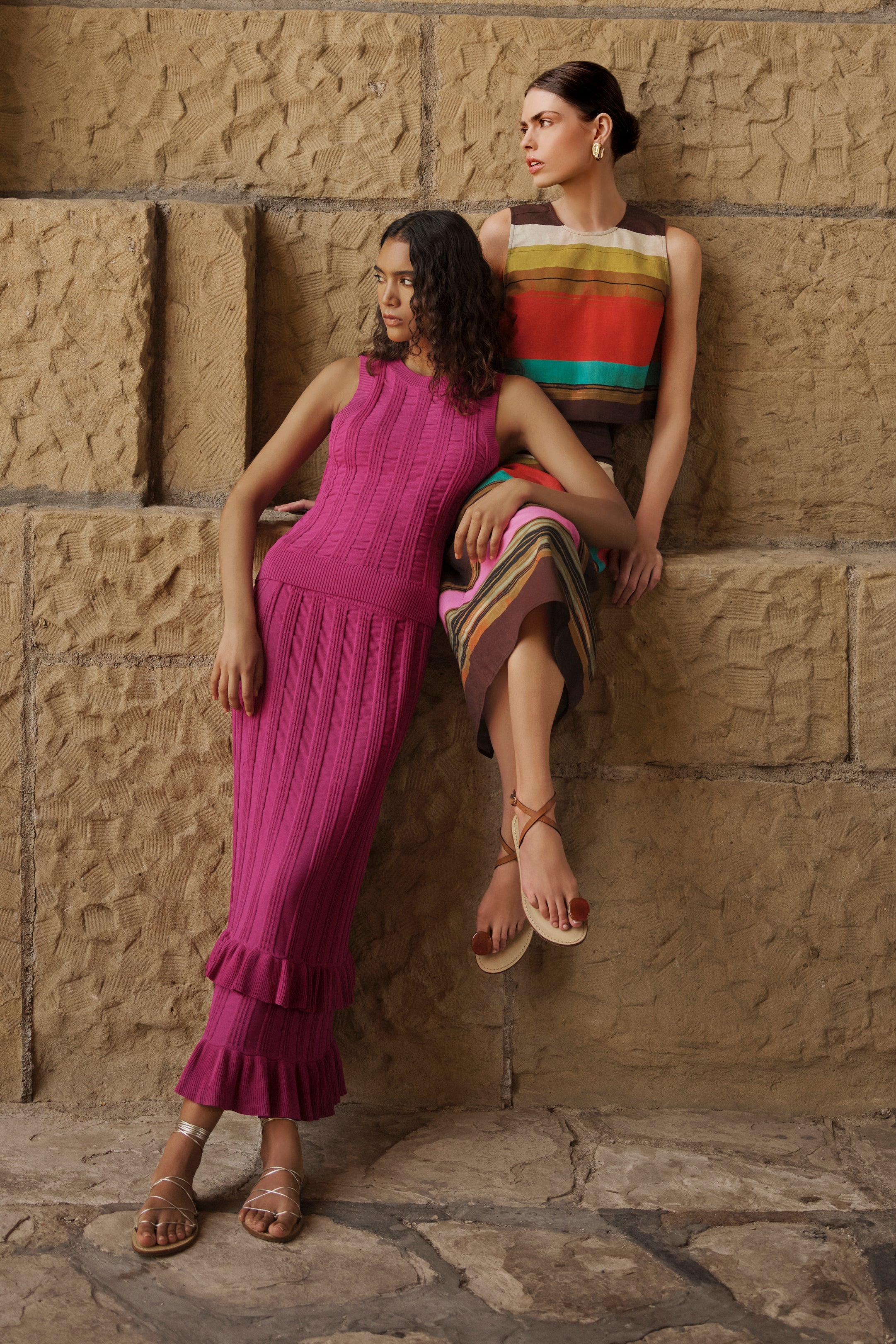 Sawyer Skirt in Sangria