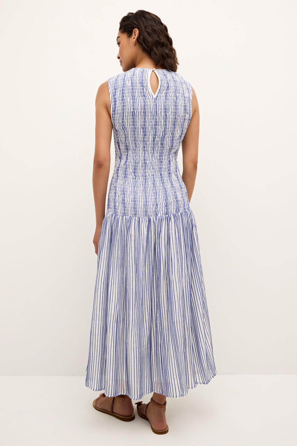 Porter Dress in Dazzling Stripe