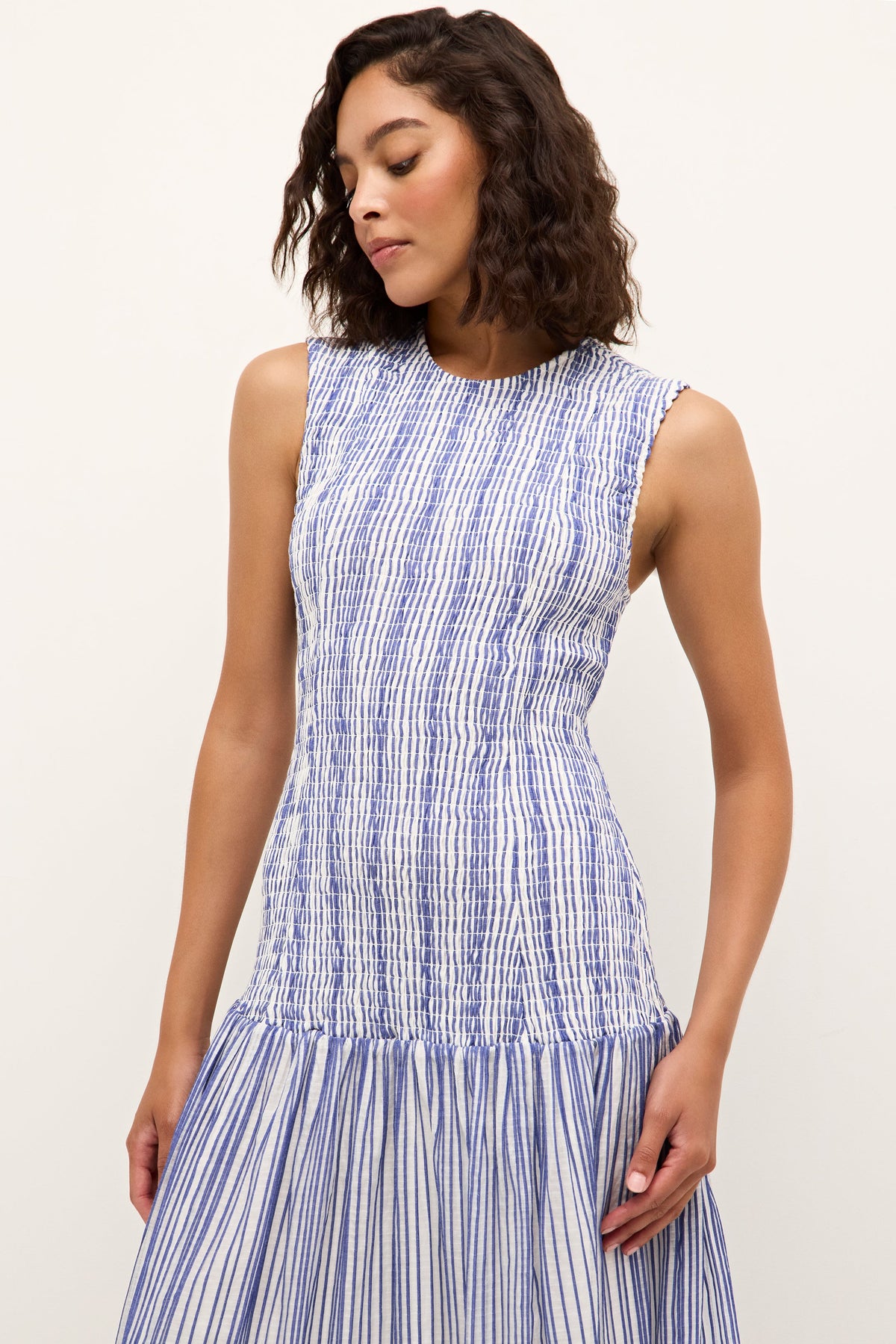 Porter Dress in Dazzling Stripe