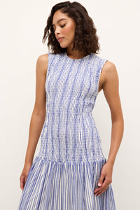 Porter Dress in Dazzling Stripe