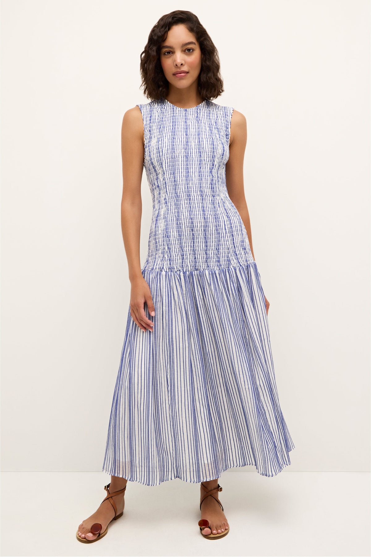 Porter Dress in Dazzling Stripe