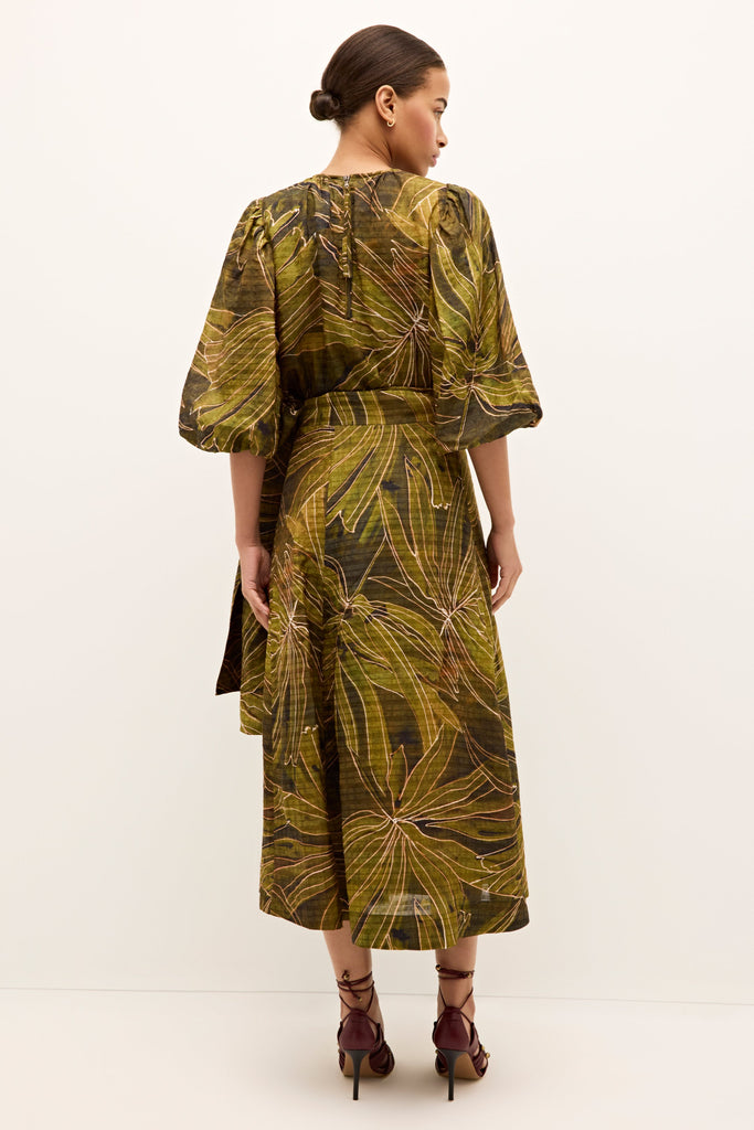 Estine Wrap Skirt in Canopy
