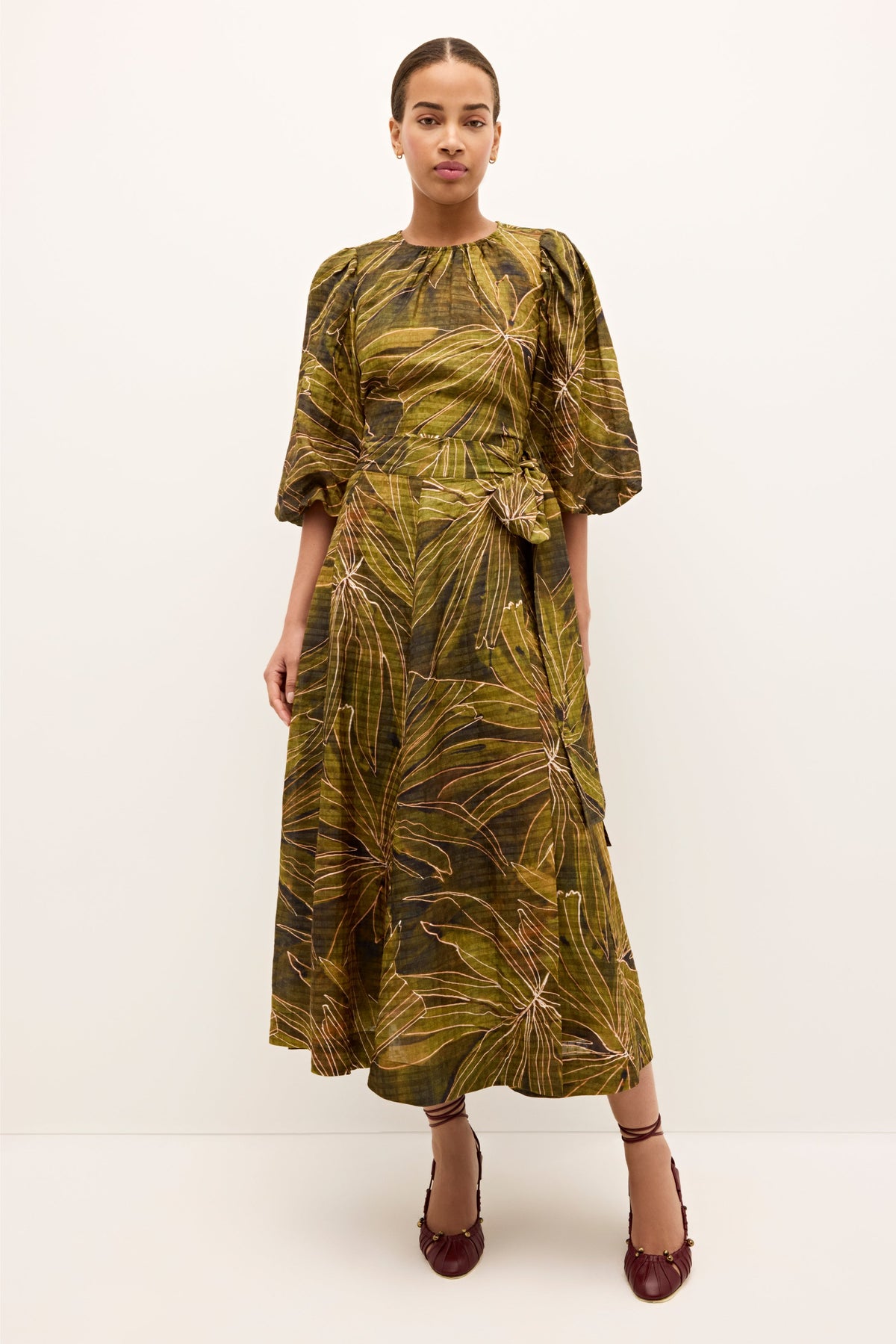 Estine Wrap Skirt in Canopy
