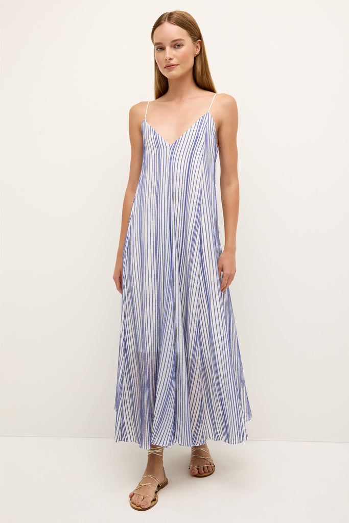 Levine Dress in Dazzling Stripe