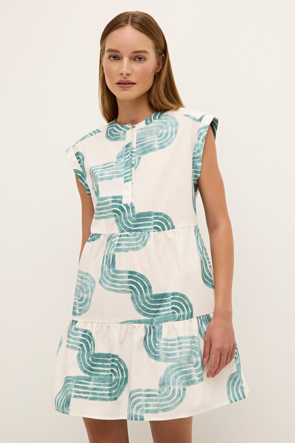 Lachlan Dress in Nile