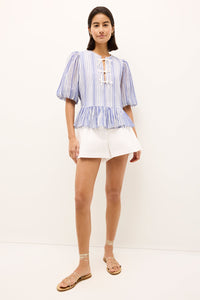 Estella Top in Dazzling Stripe
