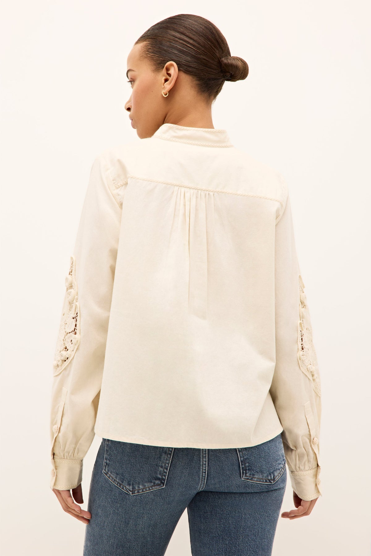 Alden Top in Alabaster