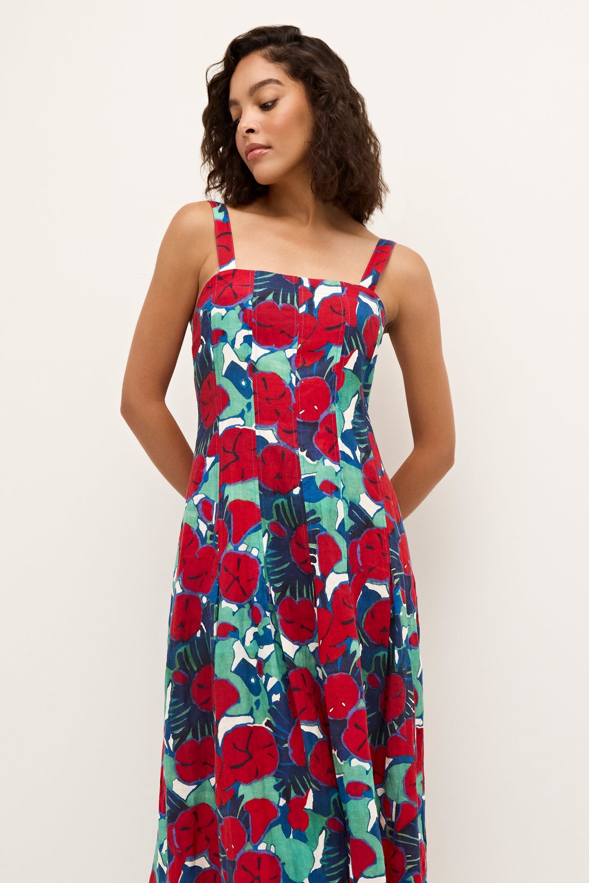 Dixon Dress in Lilypad
