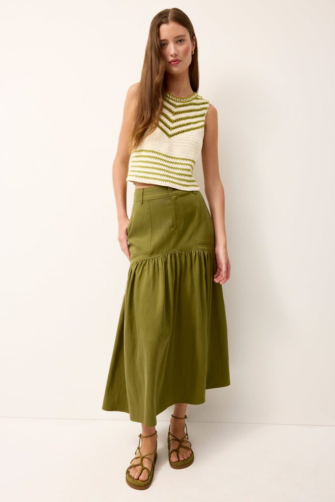 Sophie Skirt in Ivy