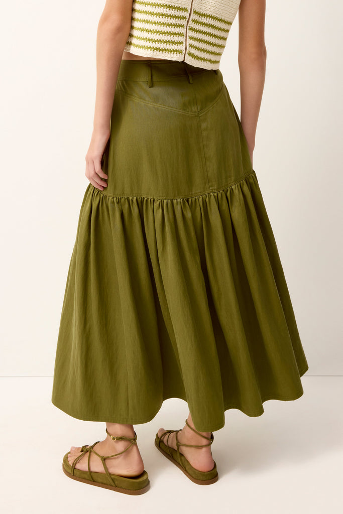 Sophie Skirt in Ivy