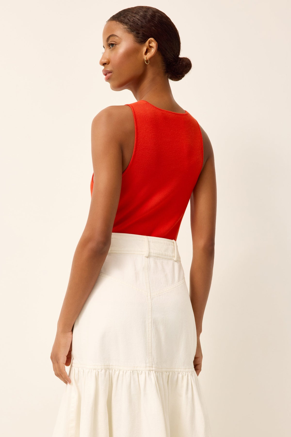 Sophie Skirt in Whitewash