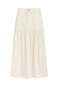 Sophie Skirt in Whitewash