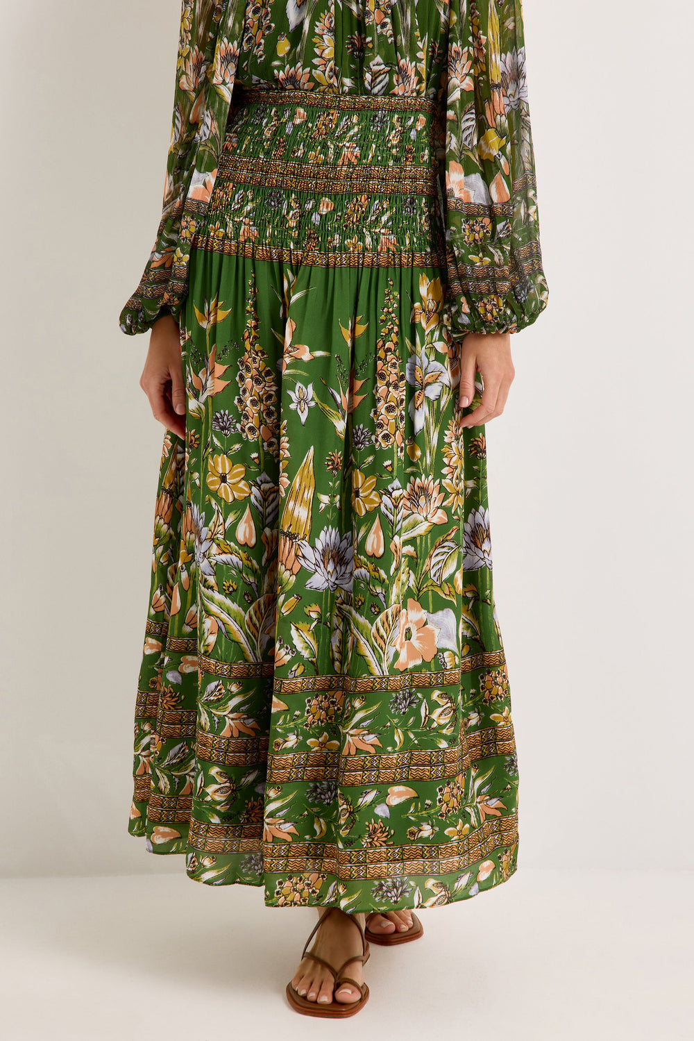 Stacie Skirt in Greenhouse