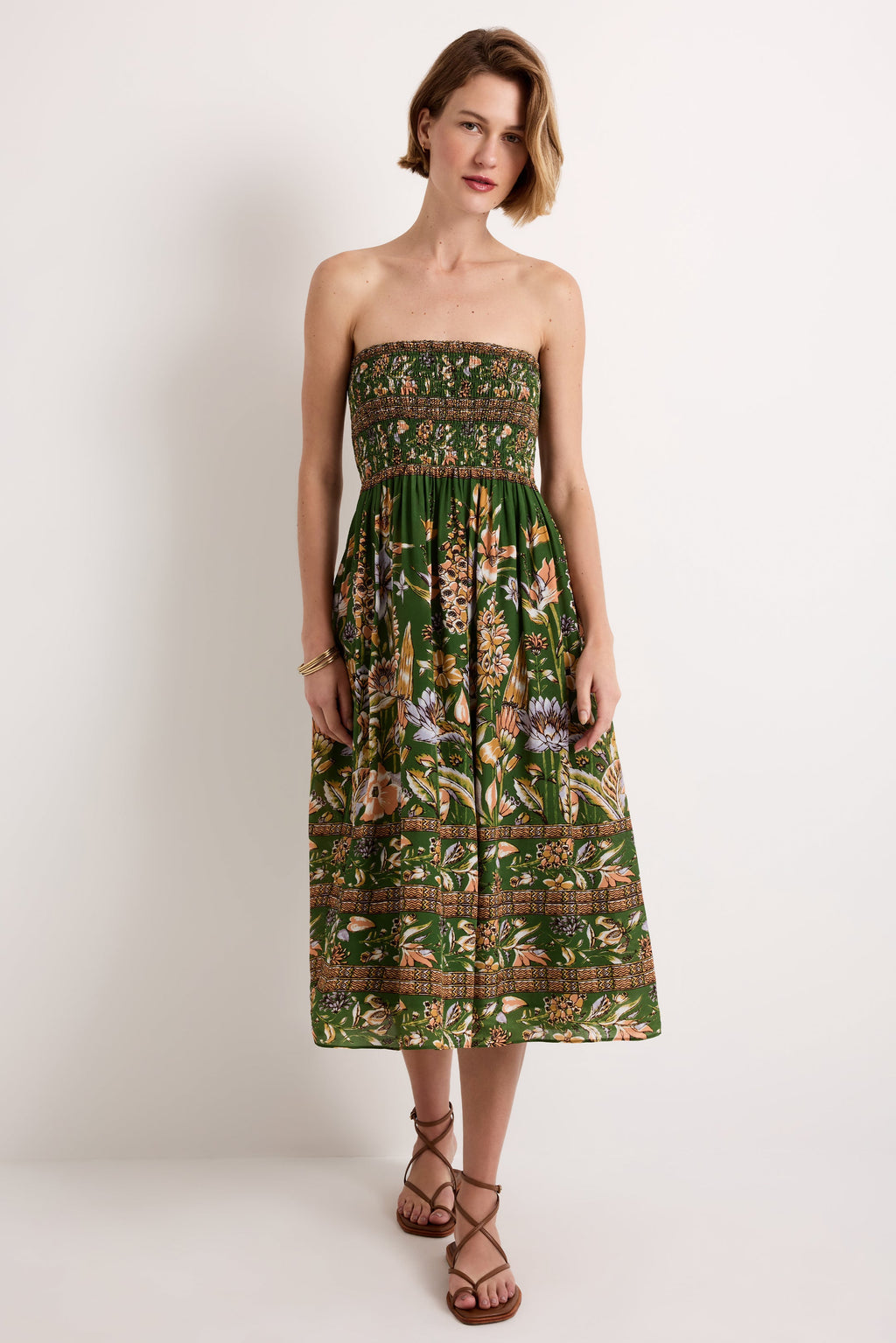 Stacie Skirt in Greenhouse