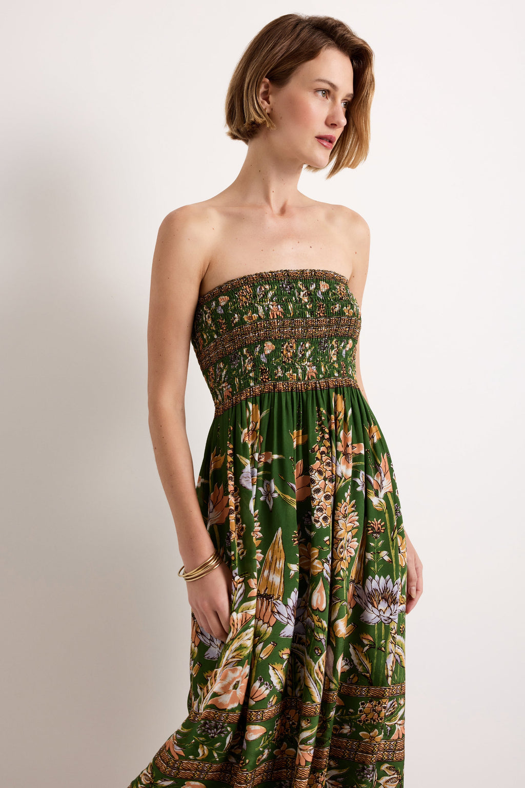 Stacie Skirt in Greenhouse
