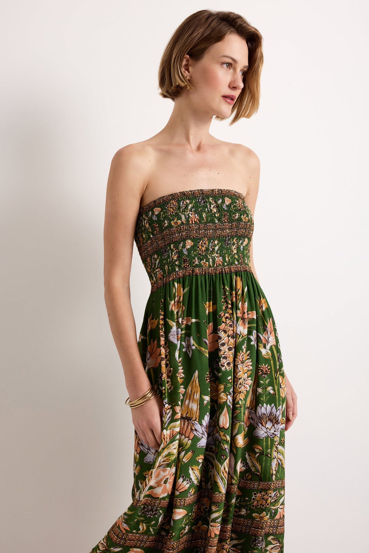 Stacie Skirt in Greenhouse