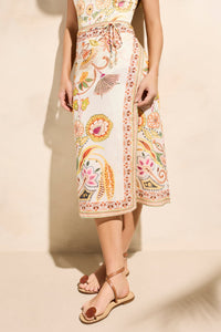 Sunnie Skirt in Botanical