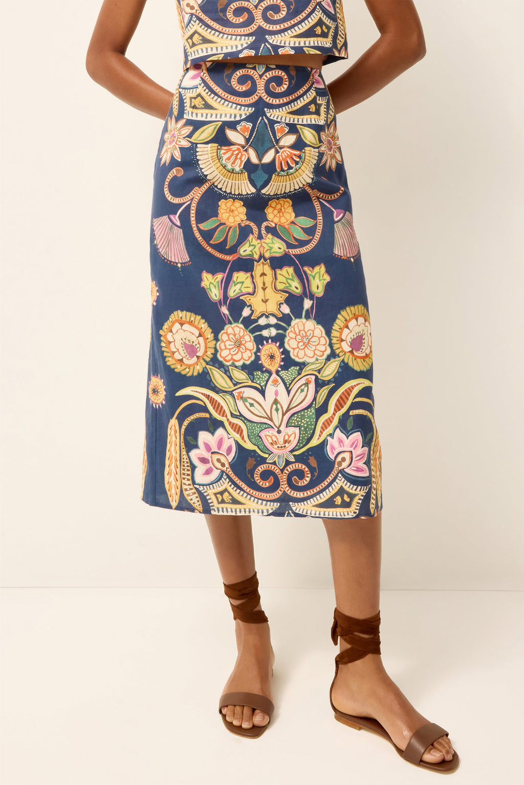 Sutton Skirt in Neptune