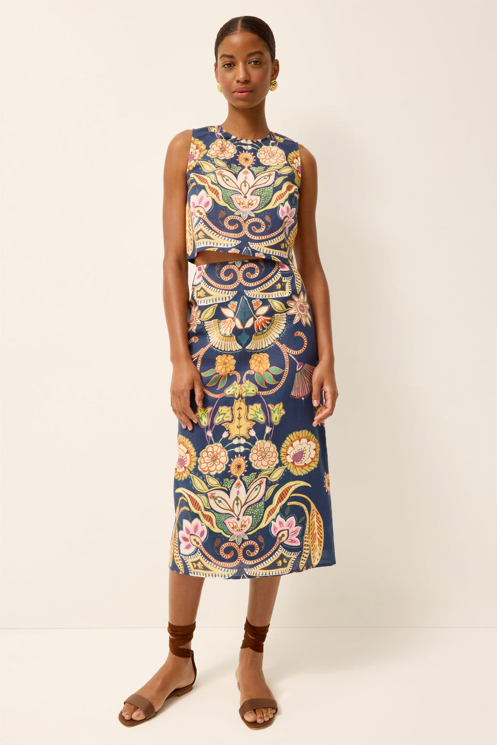 Sutton Skirt in Neptune