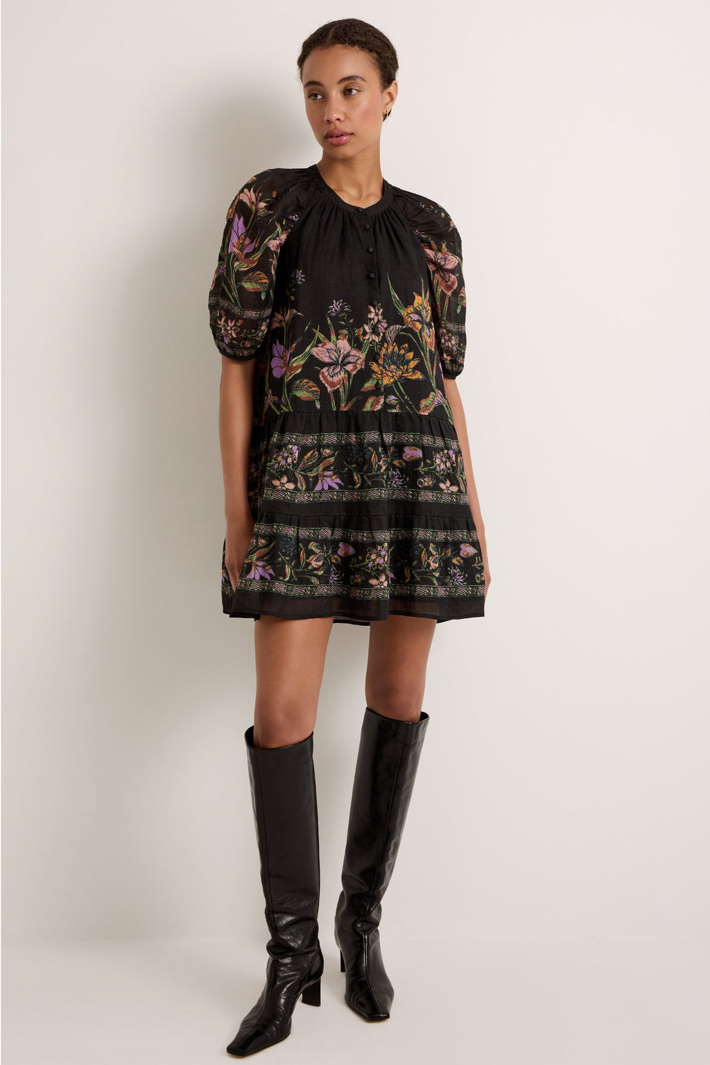 Sylvie Dress in Nightshade