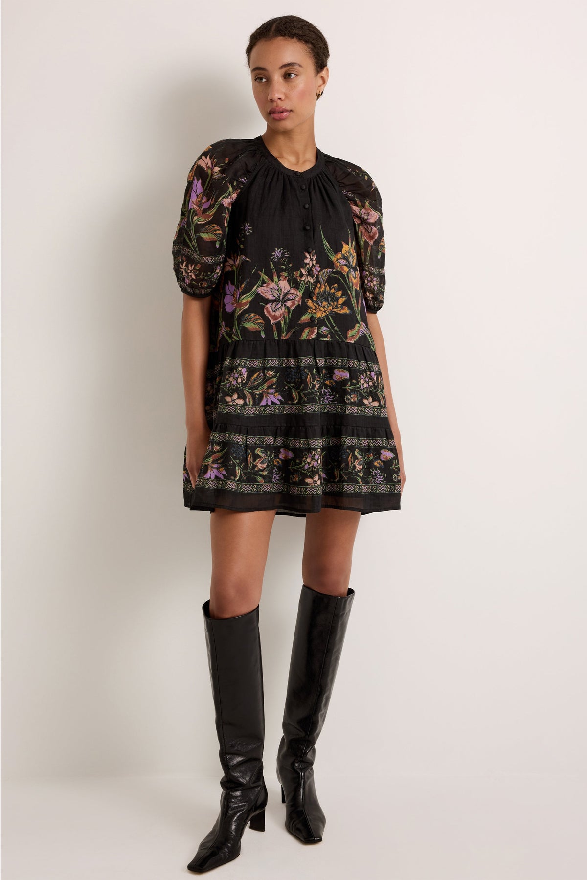 Sylvie Dress in Nightshade