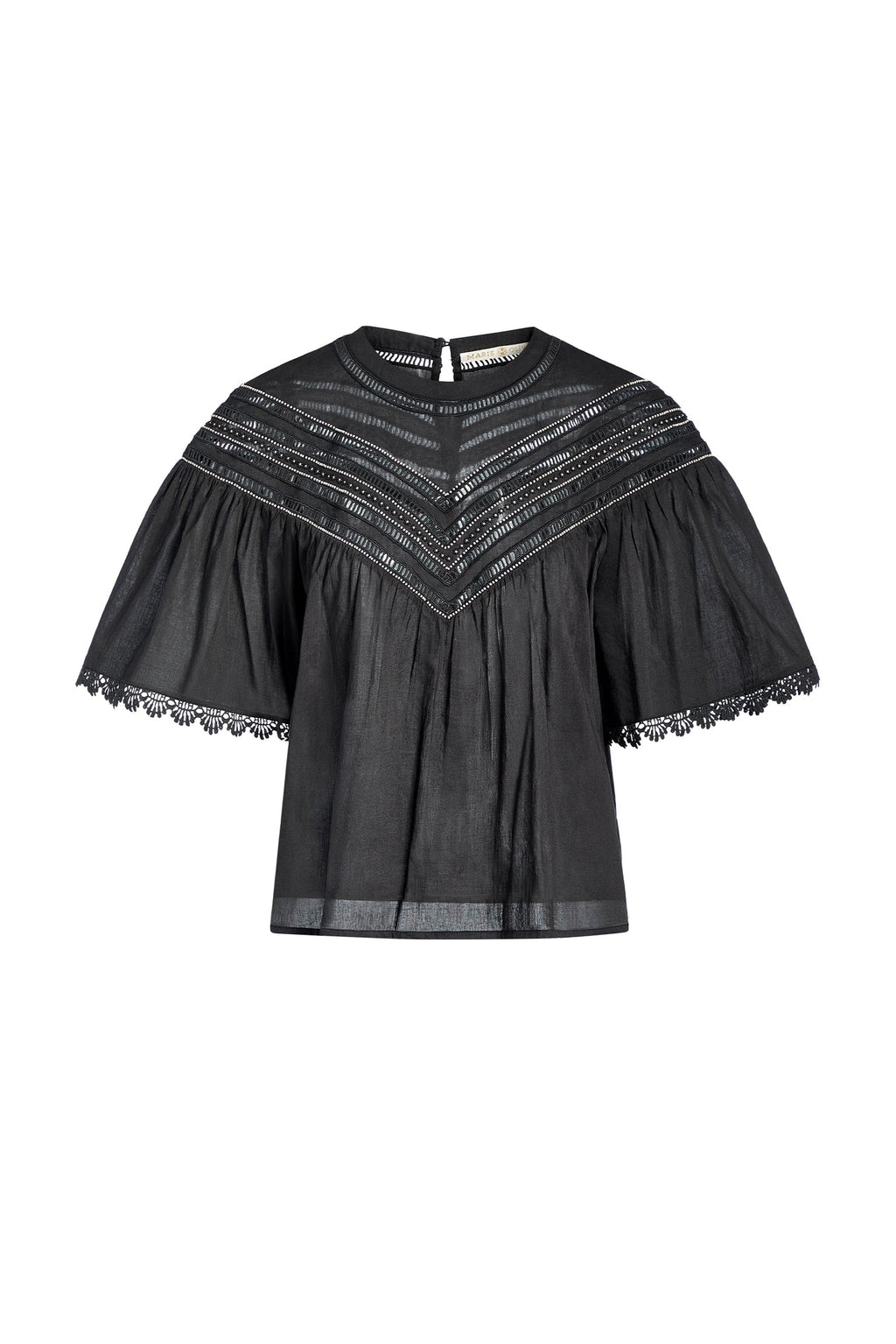 Tatiana Top in Caviar