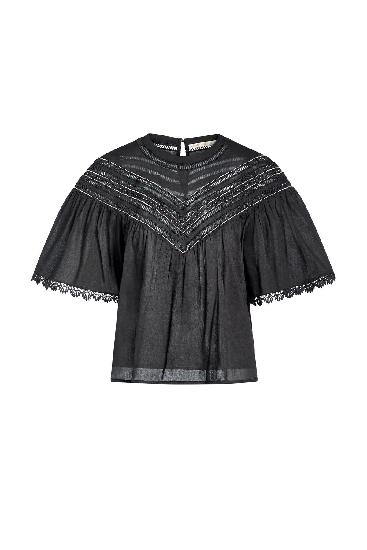 Tatiana Top in Caviar