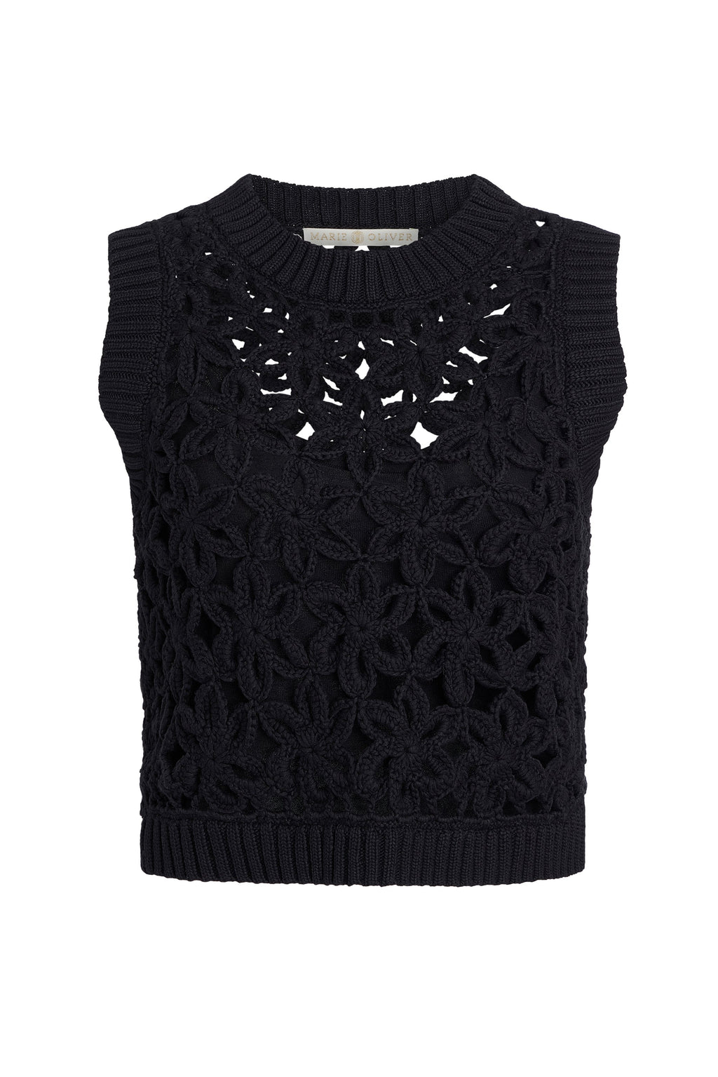 Thea Shell Top in Black
