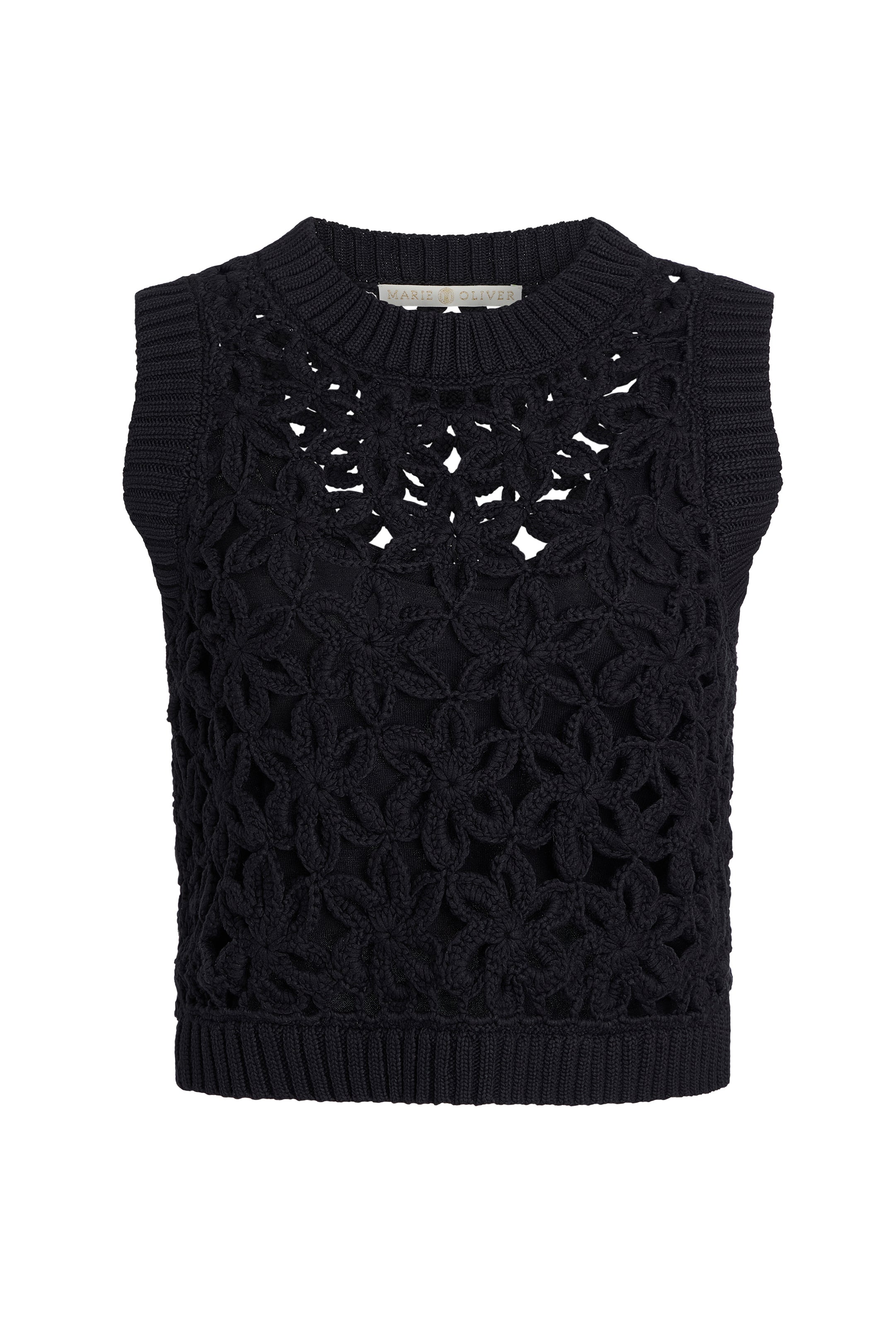 Thea Shell Top in Black