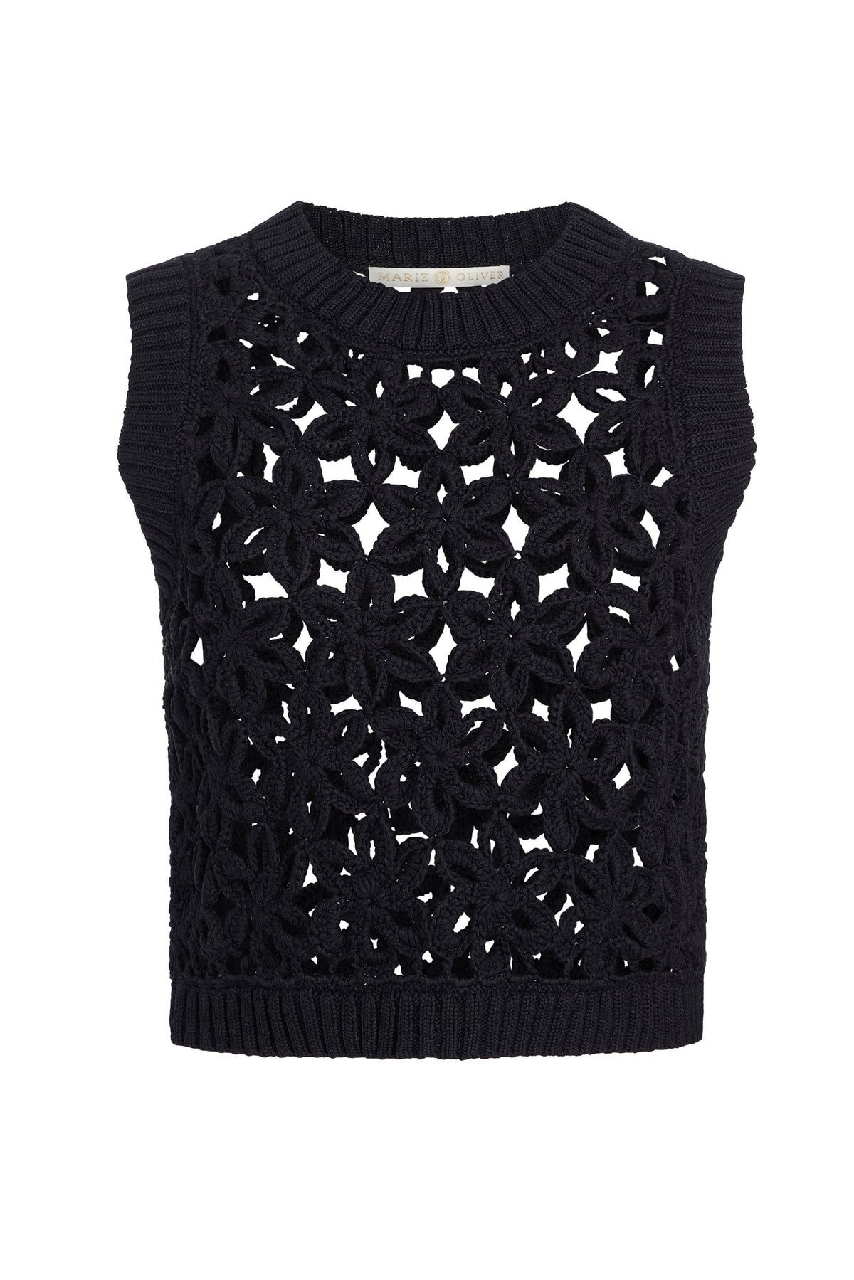 Thea Shell Top in Black
