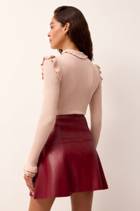 Crawford Skirt in Brick