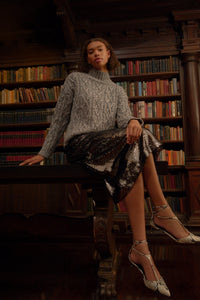 Cecile Sweater in Titanium