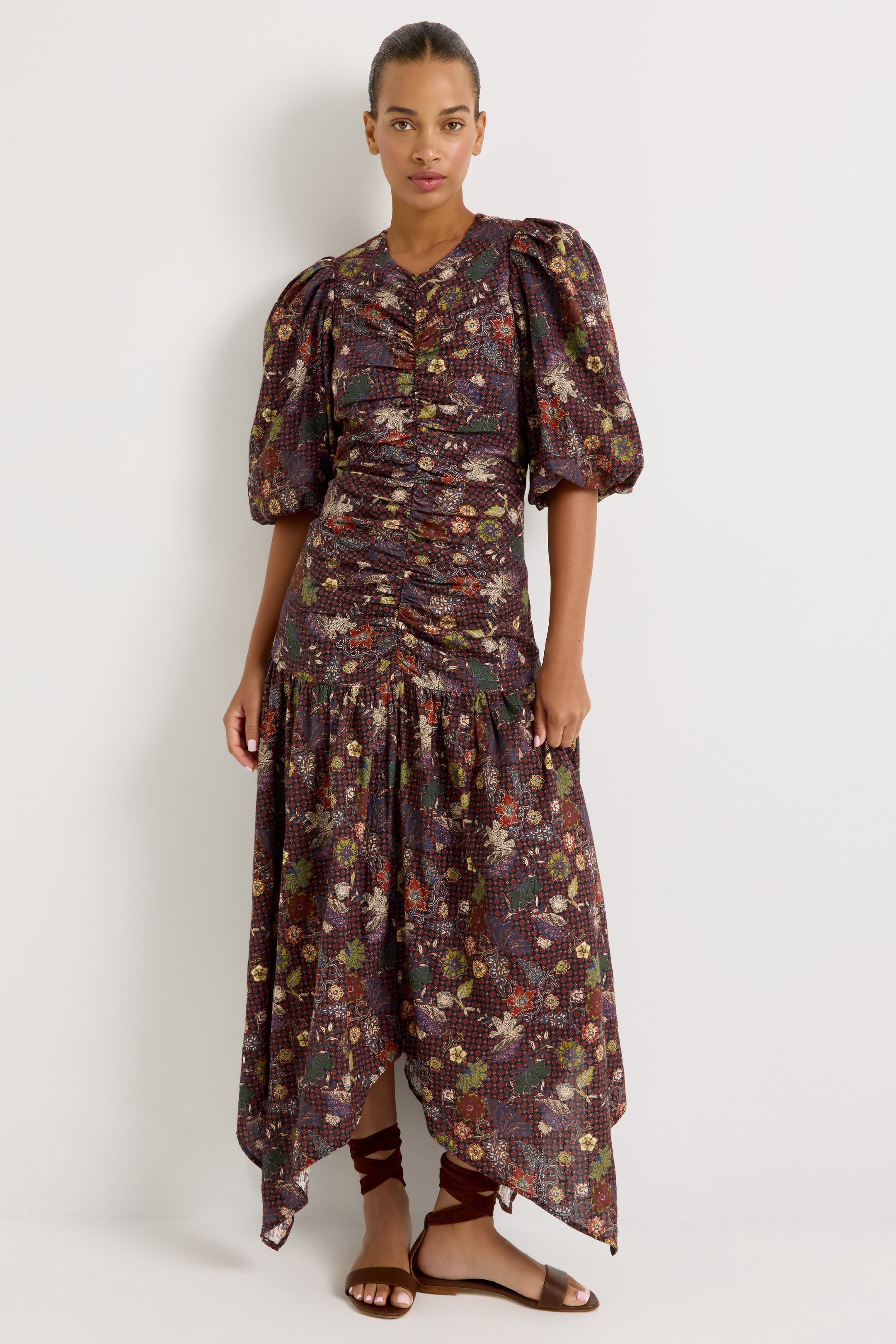 Viviana Dress in Rouge
