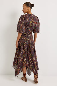 Viviana Dress in Rouge