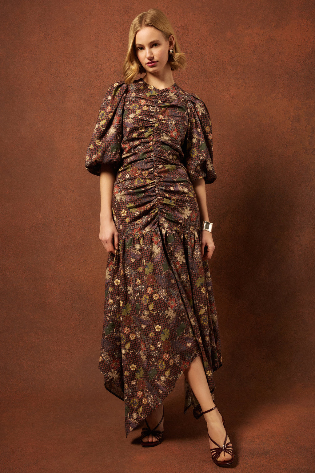 Viviana Dress in Rouge